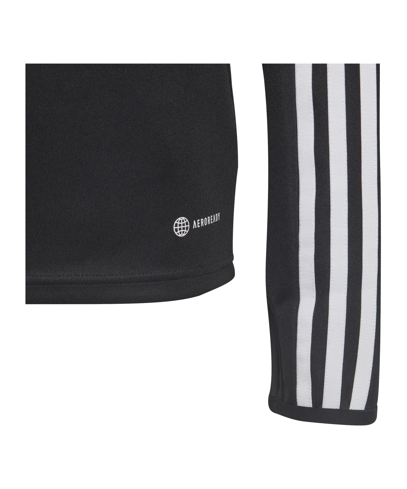 adidas Tiro 23 Track League Halfzip Sweatshirt Kids Schwarz