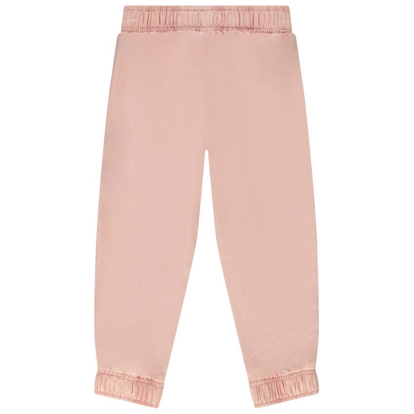 Pantalon fluide esprit cargo avec nœud pour fille - Multicolore
