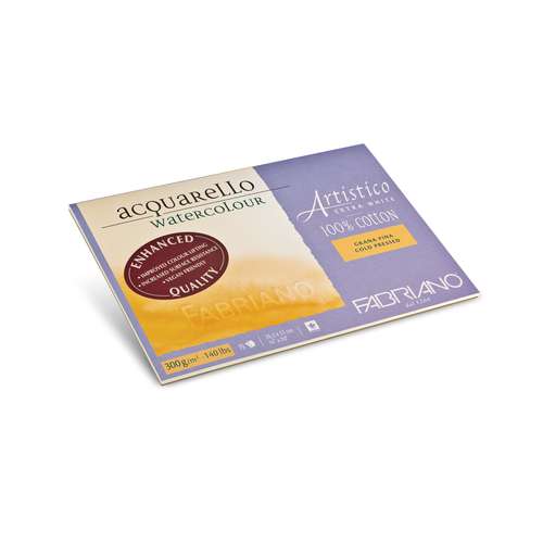 FABRIANO® „Artistico“, extraweiß Bütten-Aquarellkarton