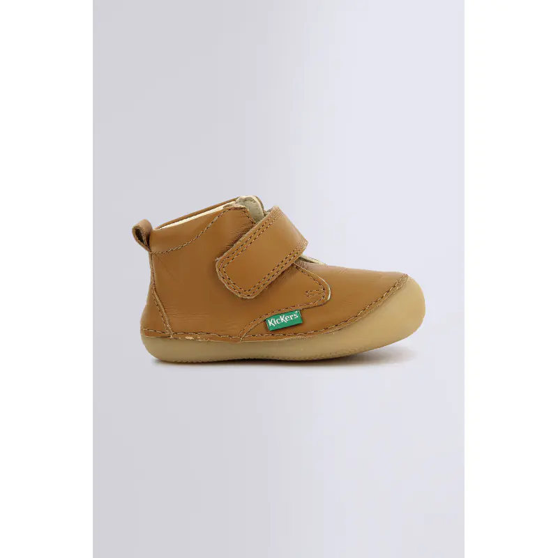 SABIO CAMEL CLAIR BOTTILLONS Cuir Mixte