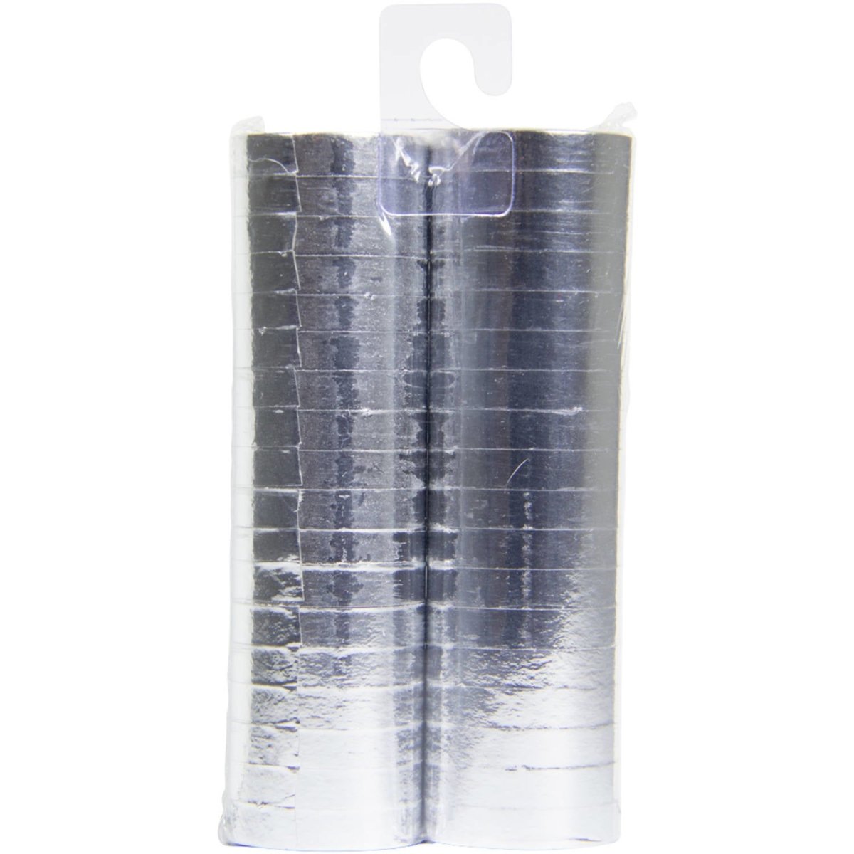 Zilveren Serpentines Metallic 4m 18 ringen 2st