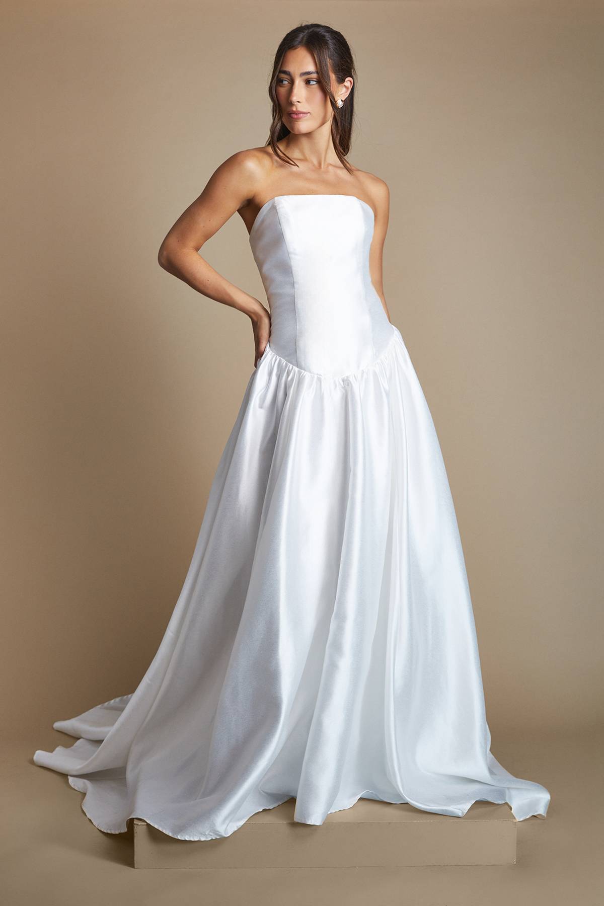 Coast Robe De Mariée Longue Avec Détail Taille Basse