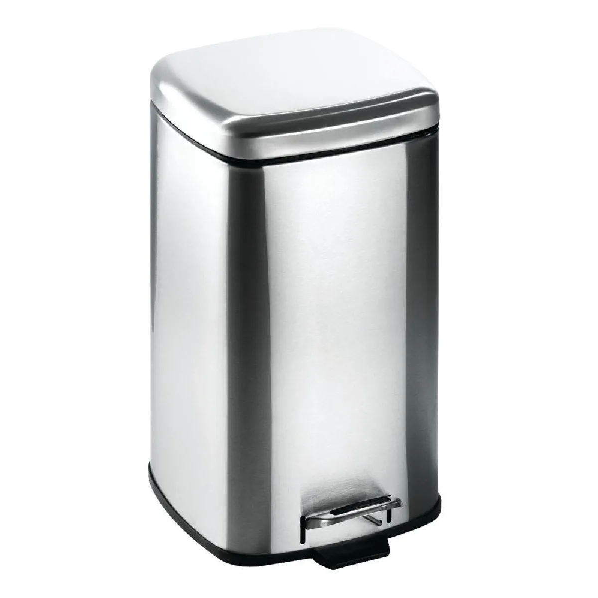 Poubelle à pédale carrée 12 L