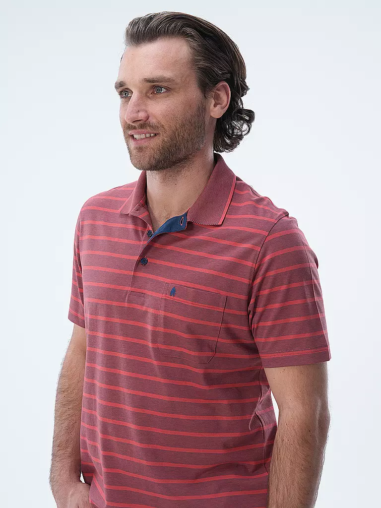 RAGMAN Poloshirt rot
