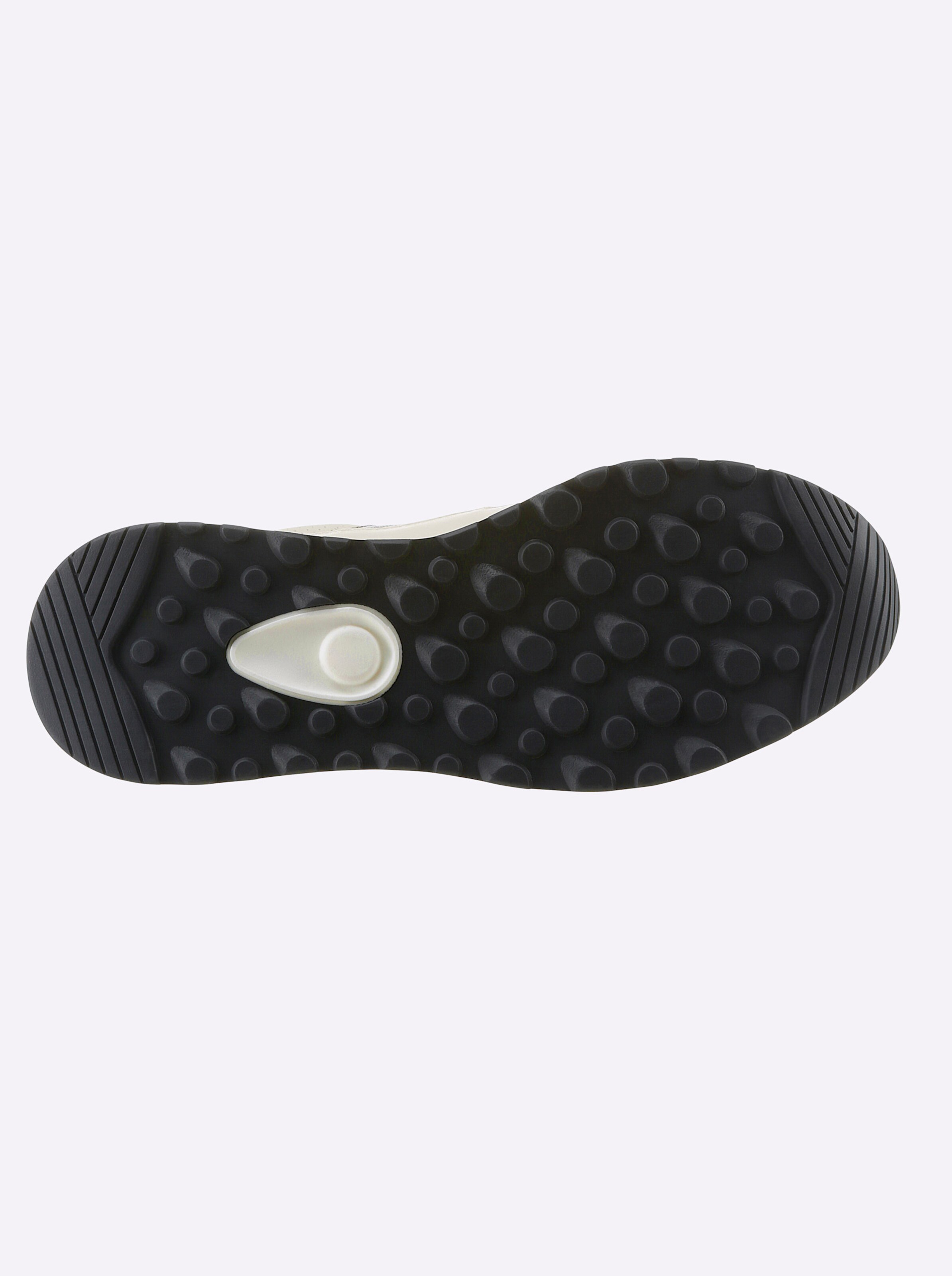 heine Sneaker in schwarz-ecru