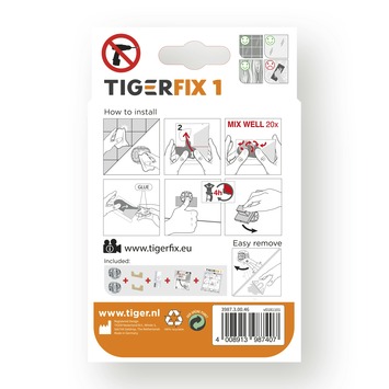 Tiger Type 1 Tigerfix - 2 Stuks