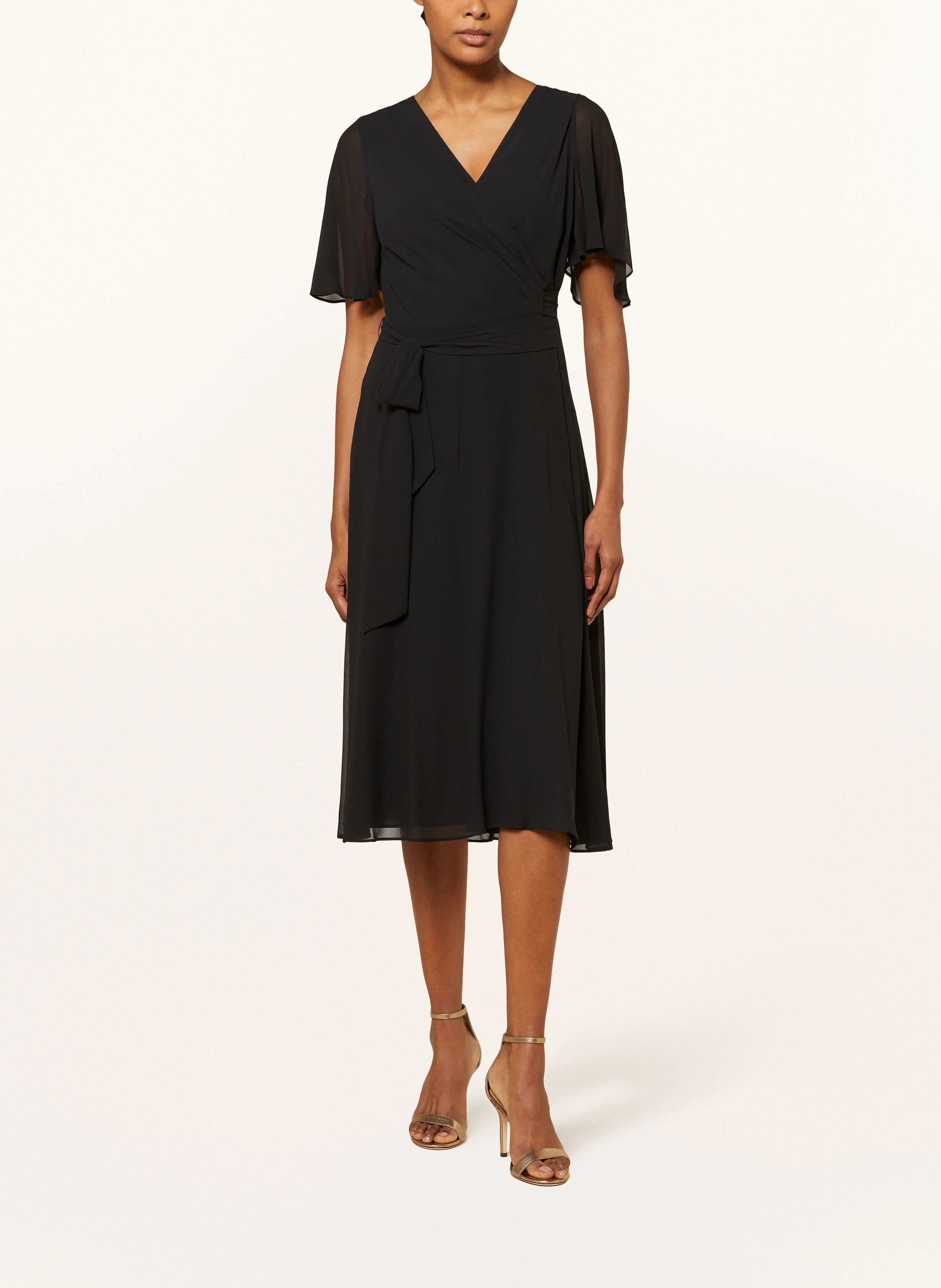 LAUREN RALPH LAUREN Kleid in Wickeloptik