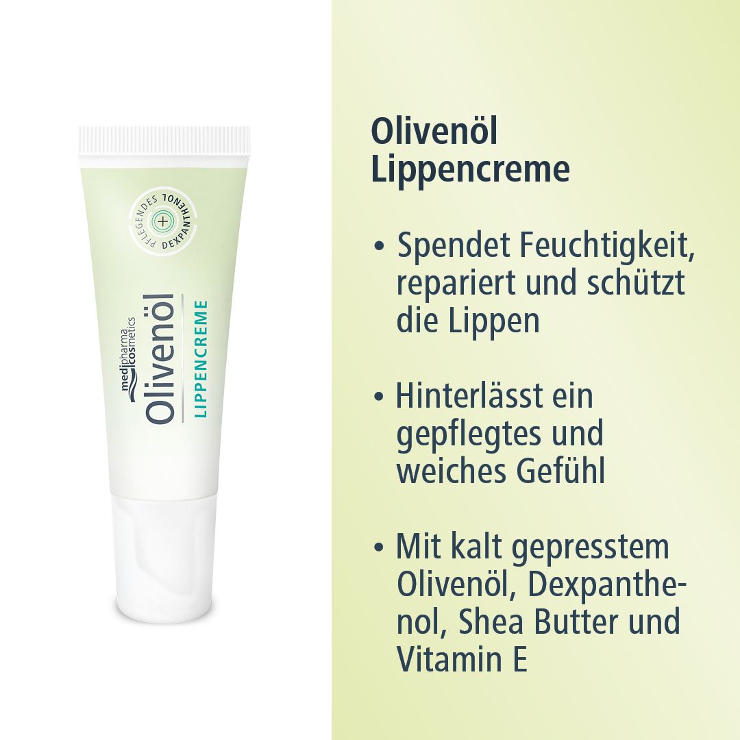 medipharma cosmetics Olivenöl Lippencreme