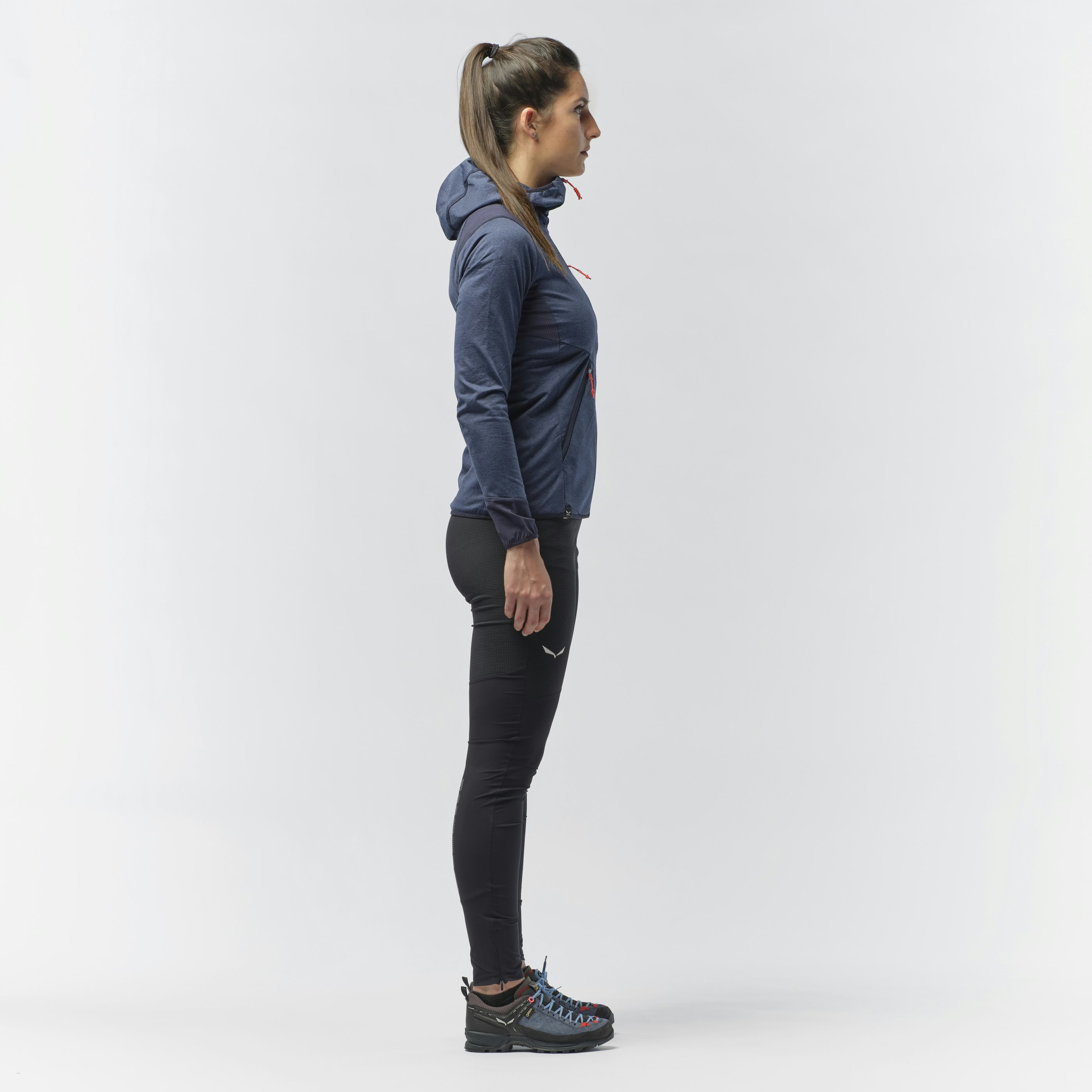 Agner Hybrid Polarlite Durastretch Damen Kapuzenjacke