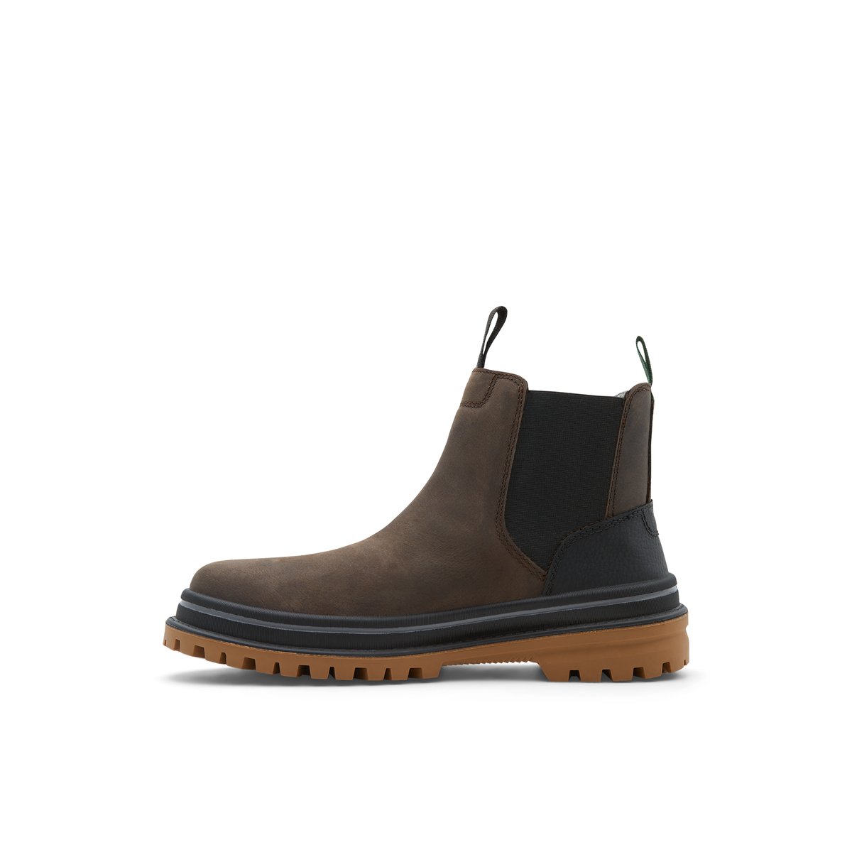 KAMIK-Tyson_c-m-Bottines Chelsea - Talon plat - Marron Foncé