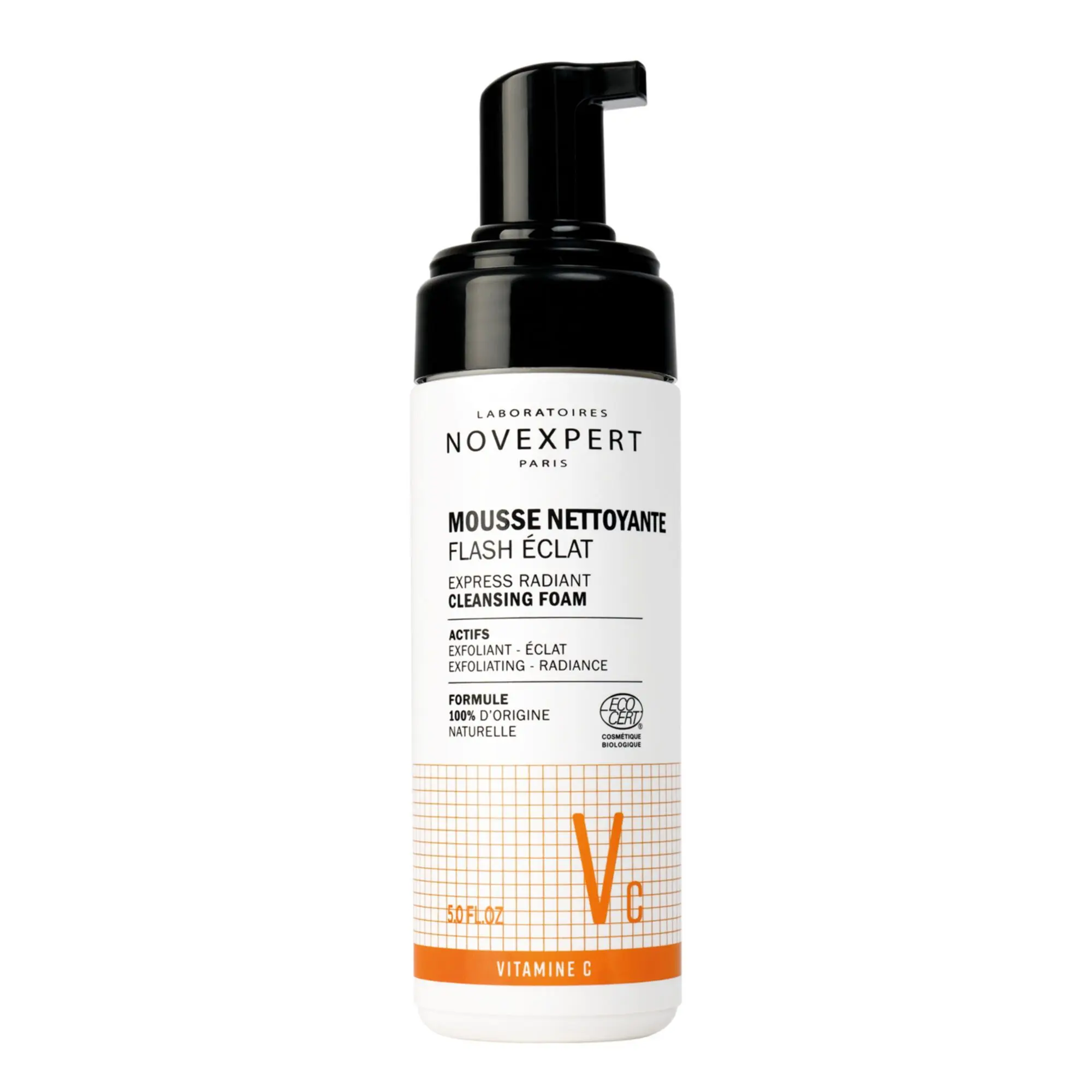 Novexpert - Flash Éclat Mousse Nettoyante- Visage