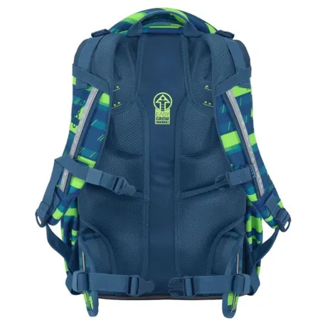 Coocazoo Schulrucksack JOKER, Lime Stripe