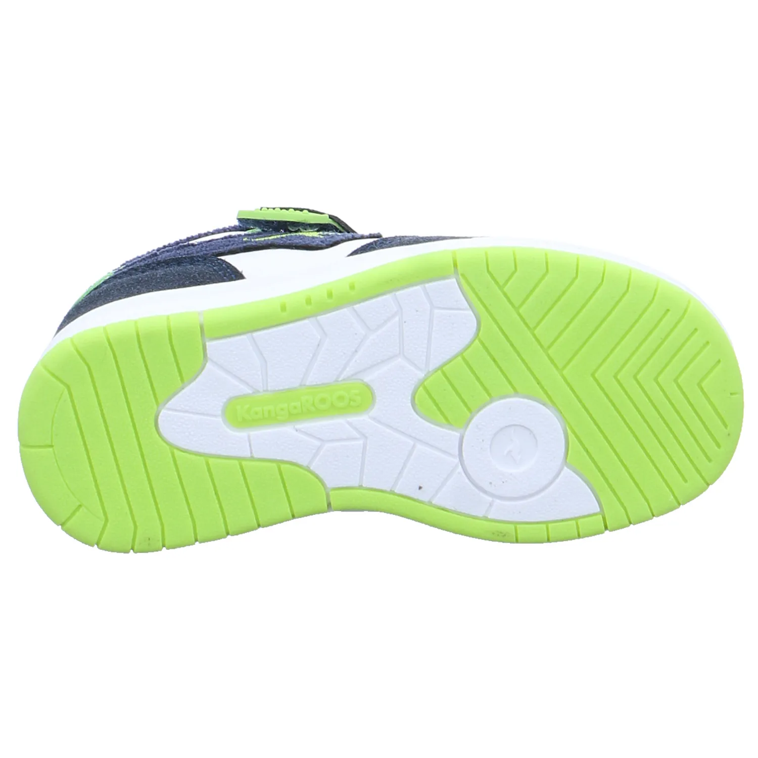 KANGAROOS Baby-Sport-Bottine Blau Lederimitat  Sneaker