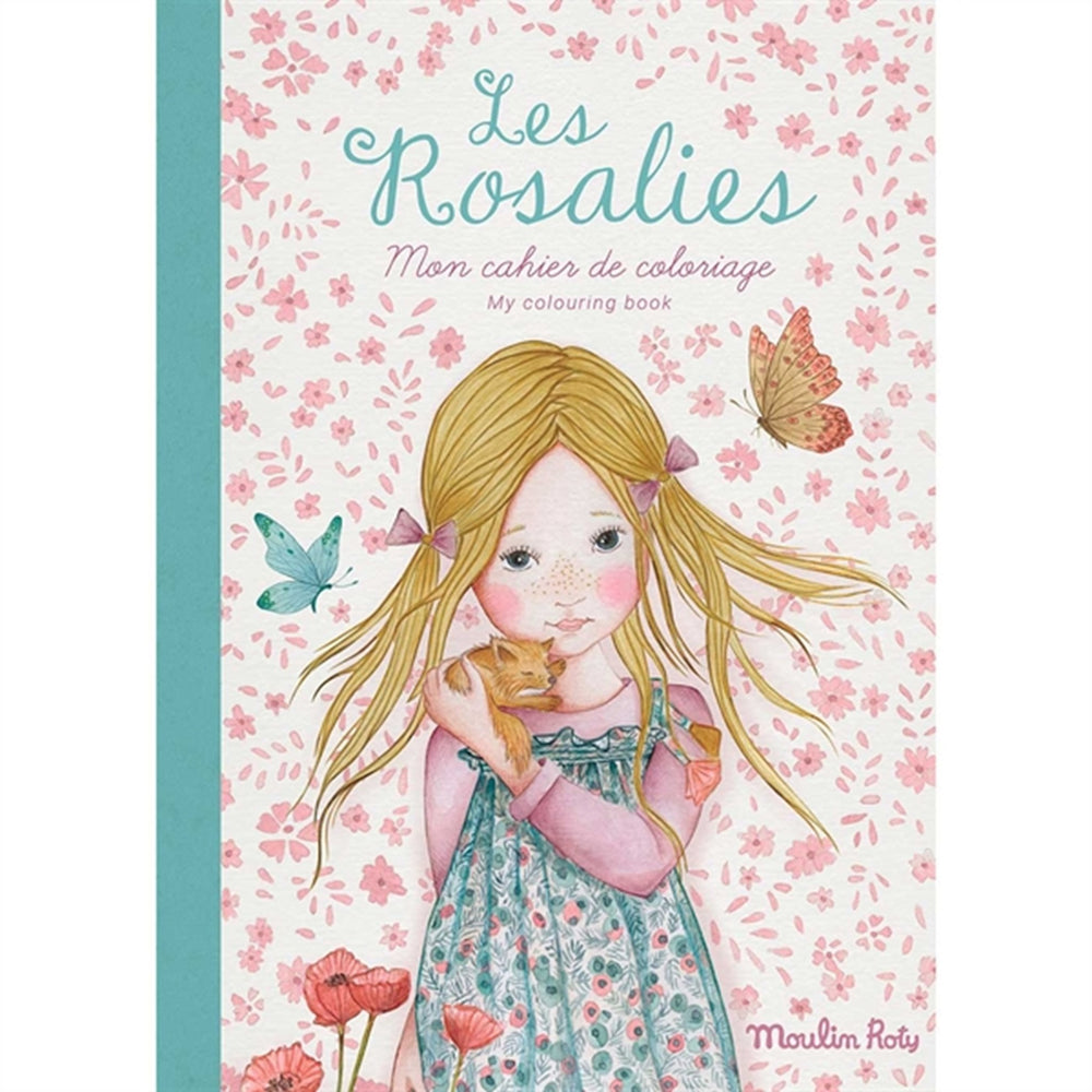 Køb Moulin Roty Malebog 36 Sider - Rosalie | Luksusbaby