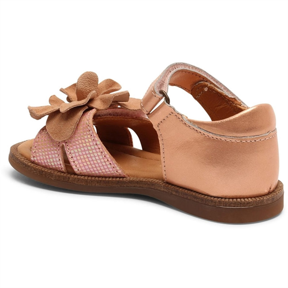 Agnes C Sandal Rose Gold - Bisgaard → Luksusbaby.dk