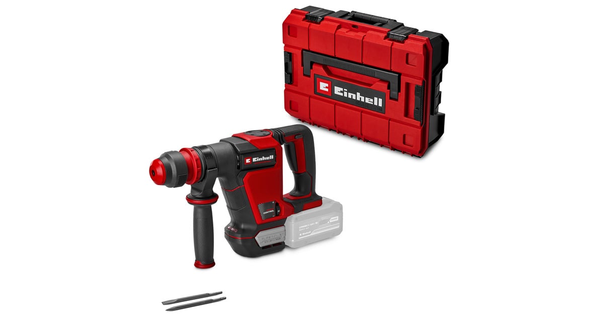 EINHELLProfessionele Accu-breekhamer TP-DH 18/4 Li BL - Solo  (Zwart/rood, Accu en oplader niet inbegrepen)