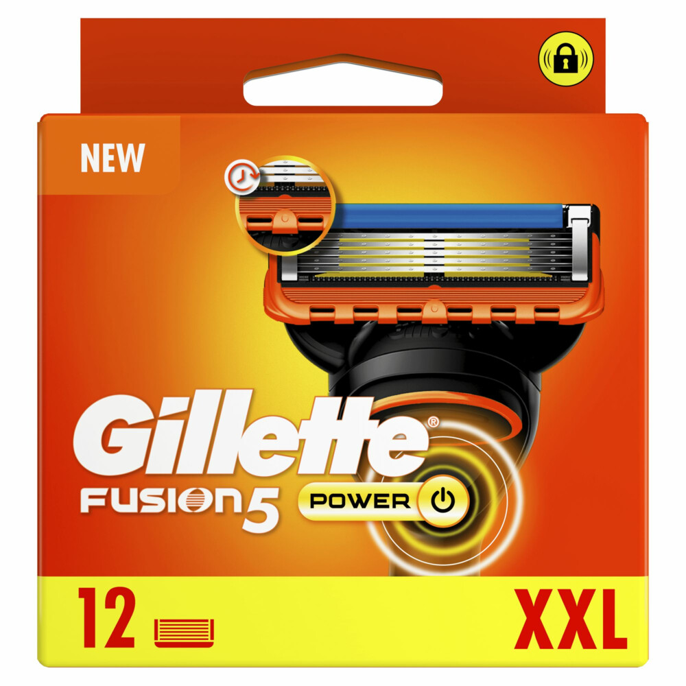 Gillette Scheermesjes Fusion 5 Power12 stuks