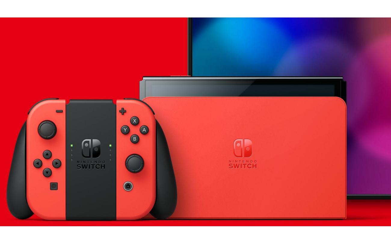 Nintendo Switch Console OLED Mario Red Edition