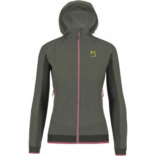 Veste softshell KARPOS ALAGNA PLUS EVO W JKT DUCK GREEN/JUNGLE GREEN