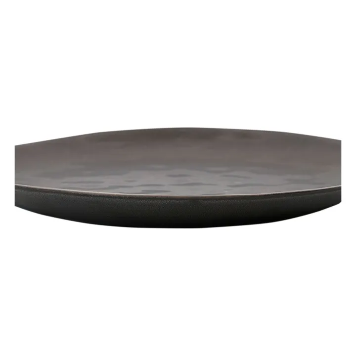 House Doctor Assiette Rustic en grès  | Gris foncé