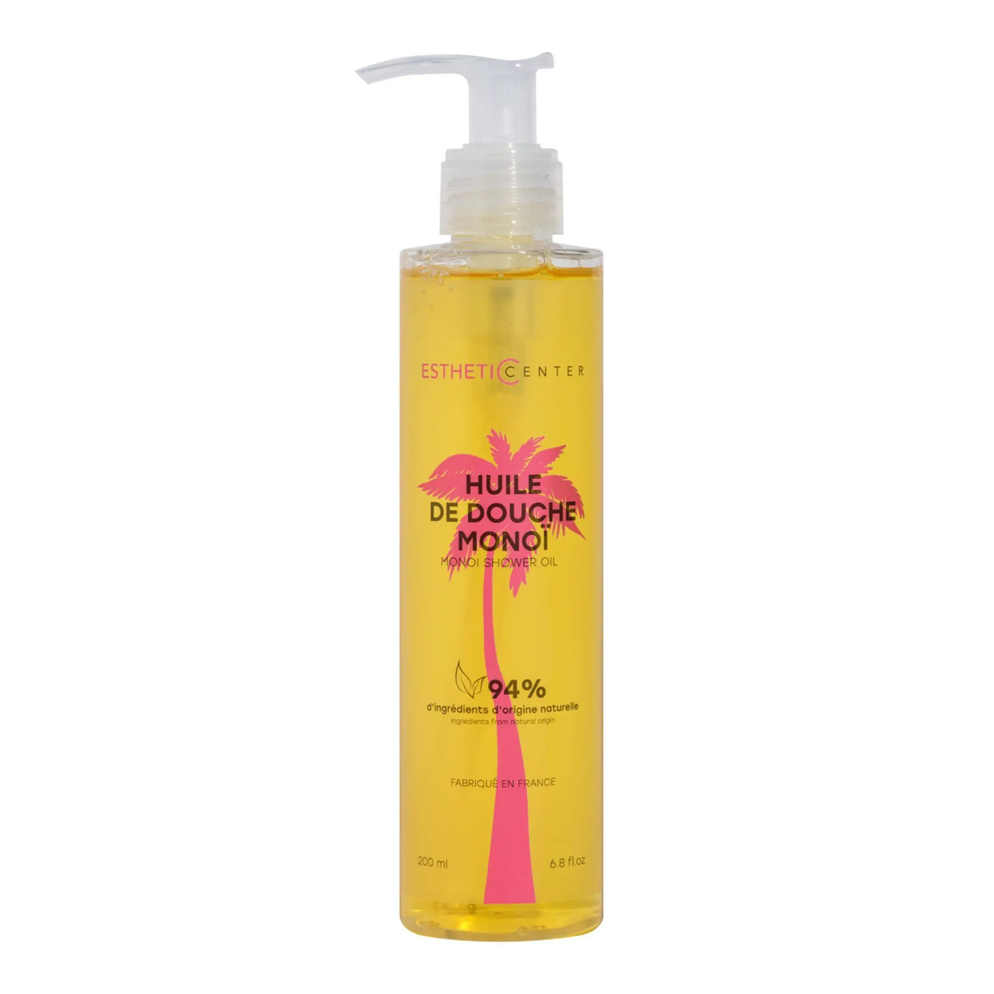 Esthetic Center - Huile de Douche Monoï 200 ml - Gel douche