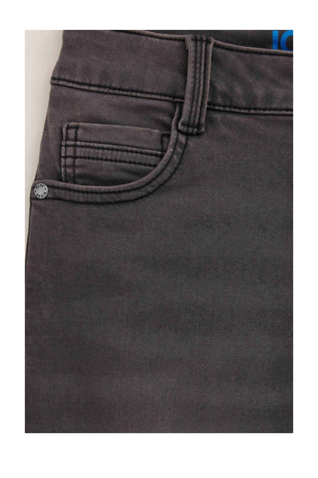 WE Fashion skinny jeans black faded