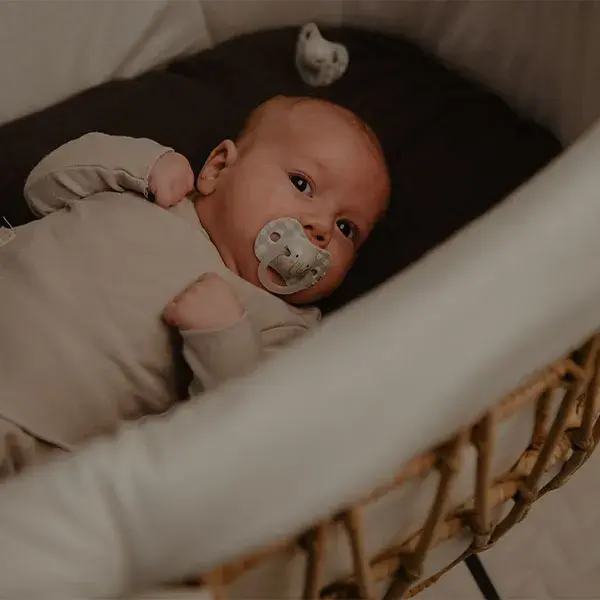 Chupetas Suavinex que brilham no escuro, pacote com 2, SxPro 6-18 meses, modelo Night&Day Elephant