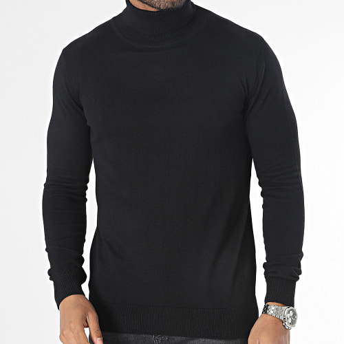 Pull Col Roulé Rollup P3003M Noir