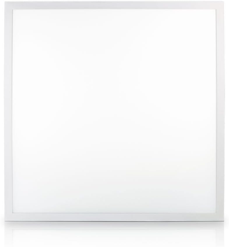 4x LED Panel 62x62 cm - 36W 4000K Neutralweiß 3600lm flimmerfrei - flache Einbauleuchte für Rasterdecke - LED Deckenleuchte Rasterleuchte Paneele - mit 230V Marken-Netzteil - 620x620x9mm