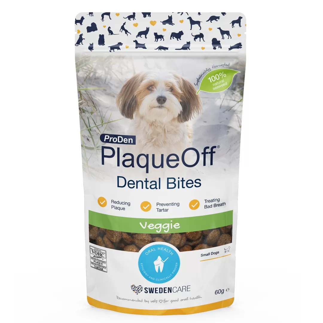 Swedencare PlaqueOff Dental Bites - 60 g.