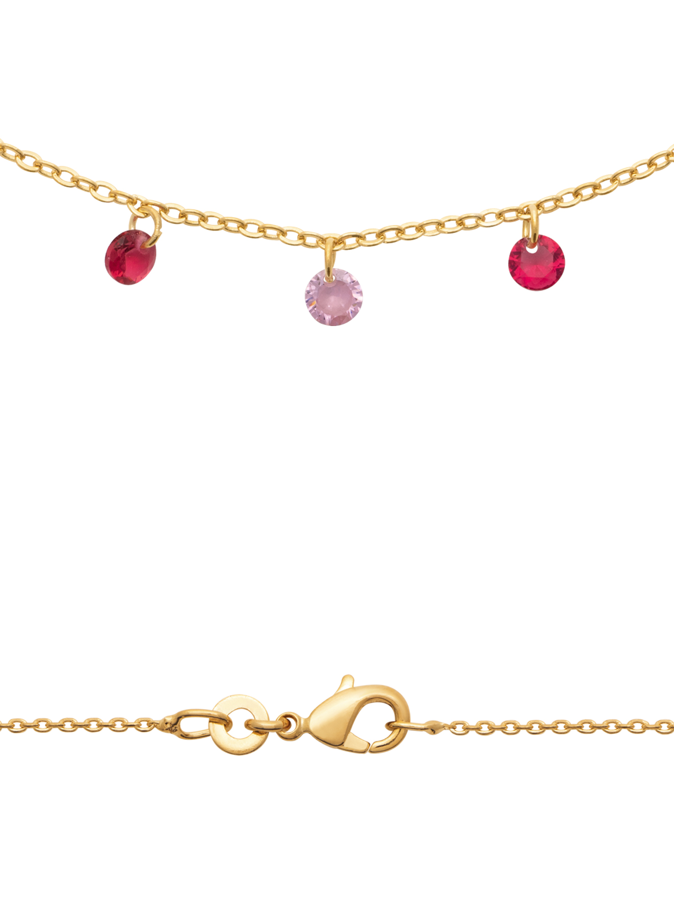 Bracelet perles multicolores