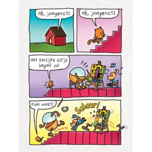 Uitgeverij condor dog man ziet ze zwemmen - deel 8