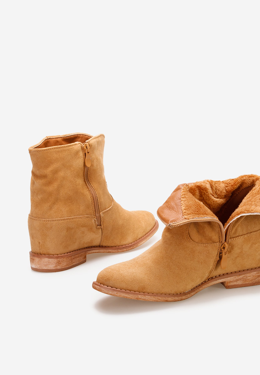Bottines compensées chameau Medova V3
