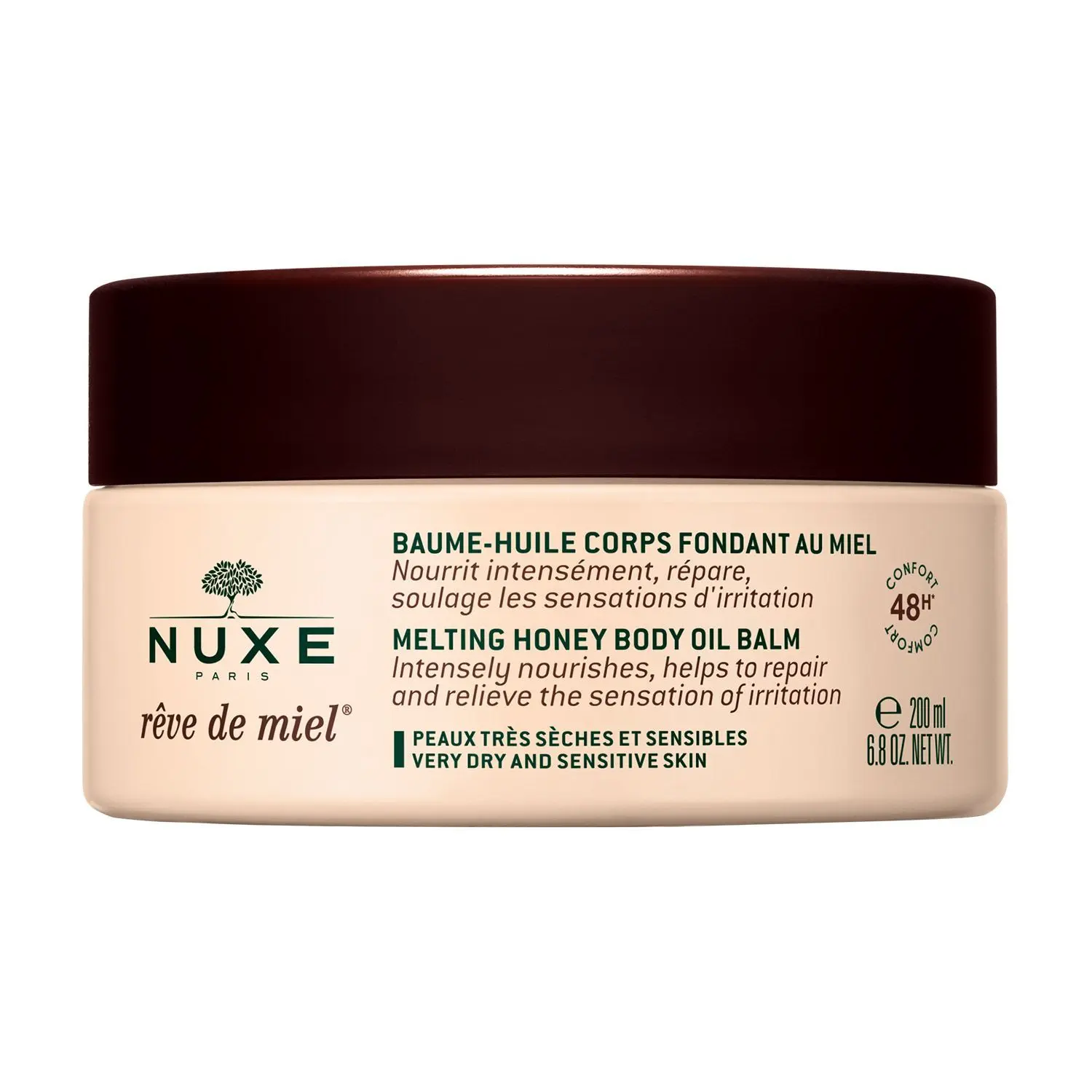 Nuxe - Baume-Huile Corps Fondant au Miel RÊVE DE MIEL®- Baume