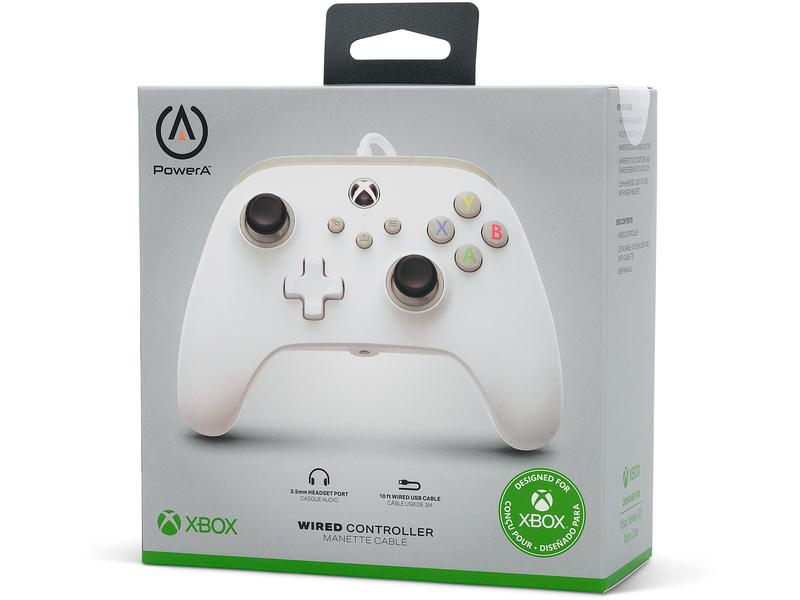 Power A Wired Controller Weiss Kabelgebundener Controller für Xbox Serie X und S