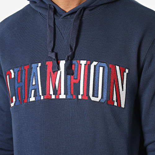 Sweat Capuche 218508 Bleu Marine