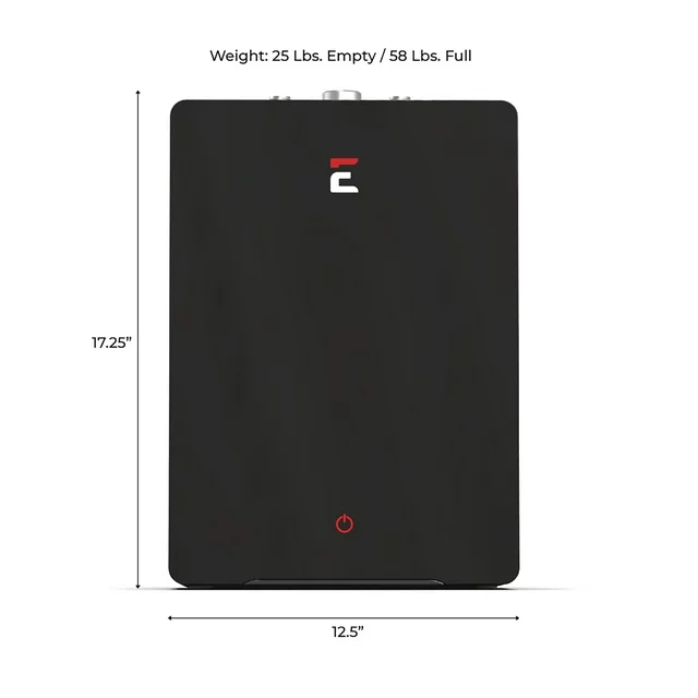 Aquecedor de água elétrico compacto Eccotemp SmartHome de 4 galões com comandos de voz.