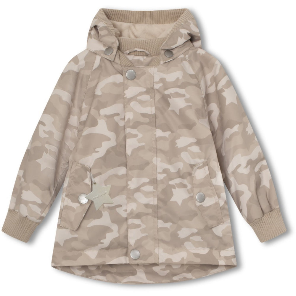 Køb Mini A ture Sand Camo Wally Fleece Lined Printed Spring Jakke.GRS