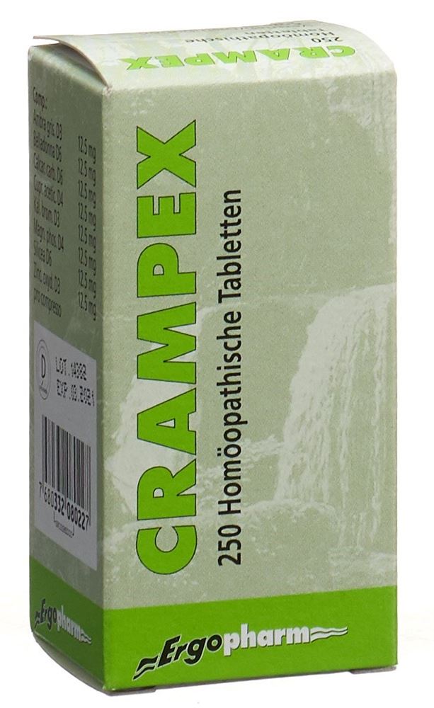 CRAMPEX Tabl Ds 250 Stk<br>250 Stück, Dose, Tablette