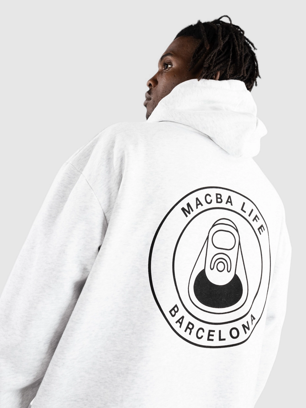 Macba Life OG Hoodie gray/black