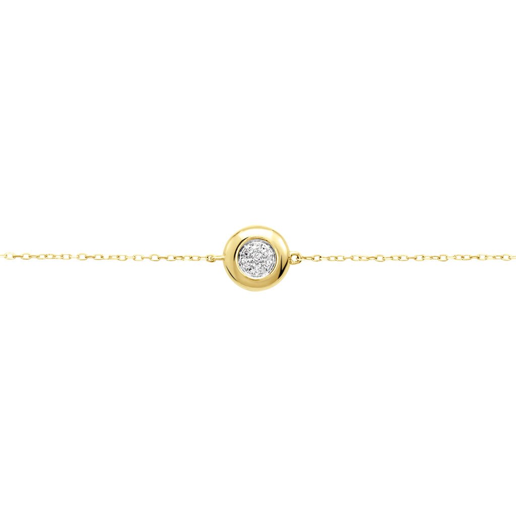 Bracelet Or Jaune Laurissa Diamants