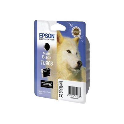 Epson T0968 Loup - noir mat - cartouche d'encre originale