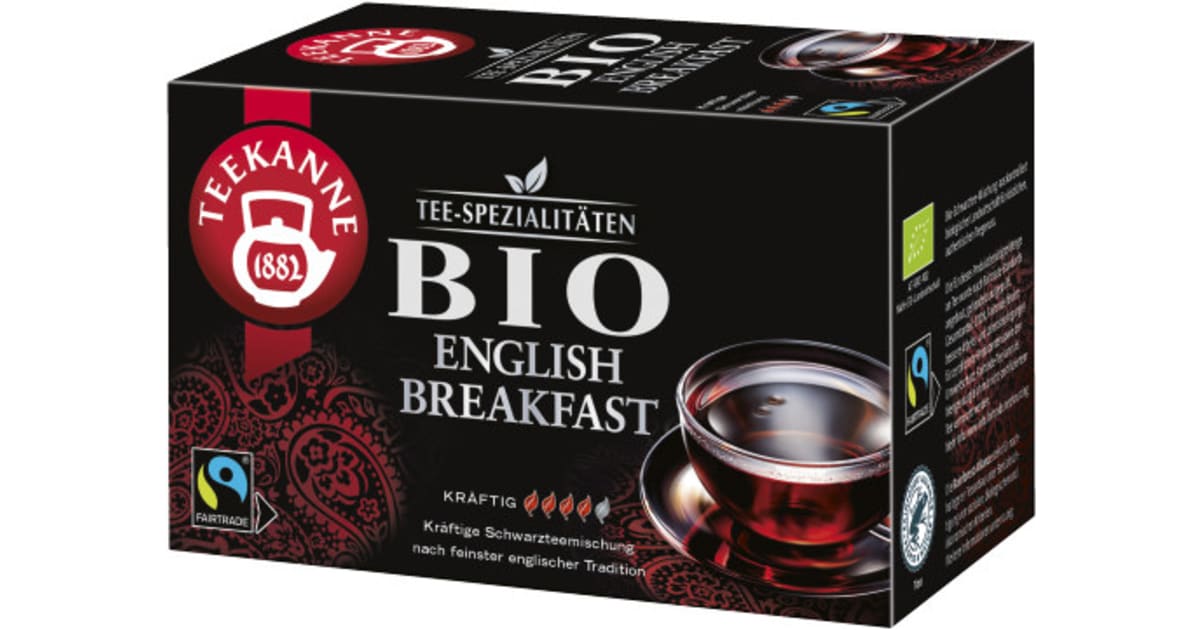 TEEKANNE Bio English Breakfast Fairtrade
