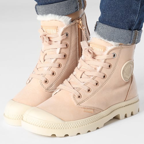 Boots Femme Pampa Hi Zip Wool 95982 Sheep Skin