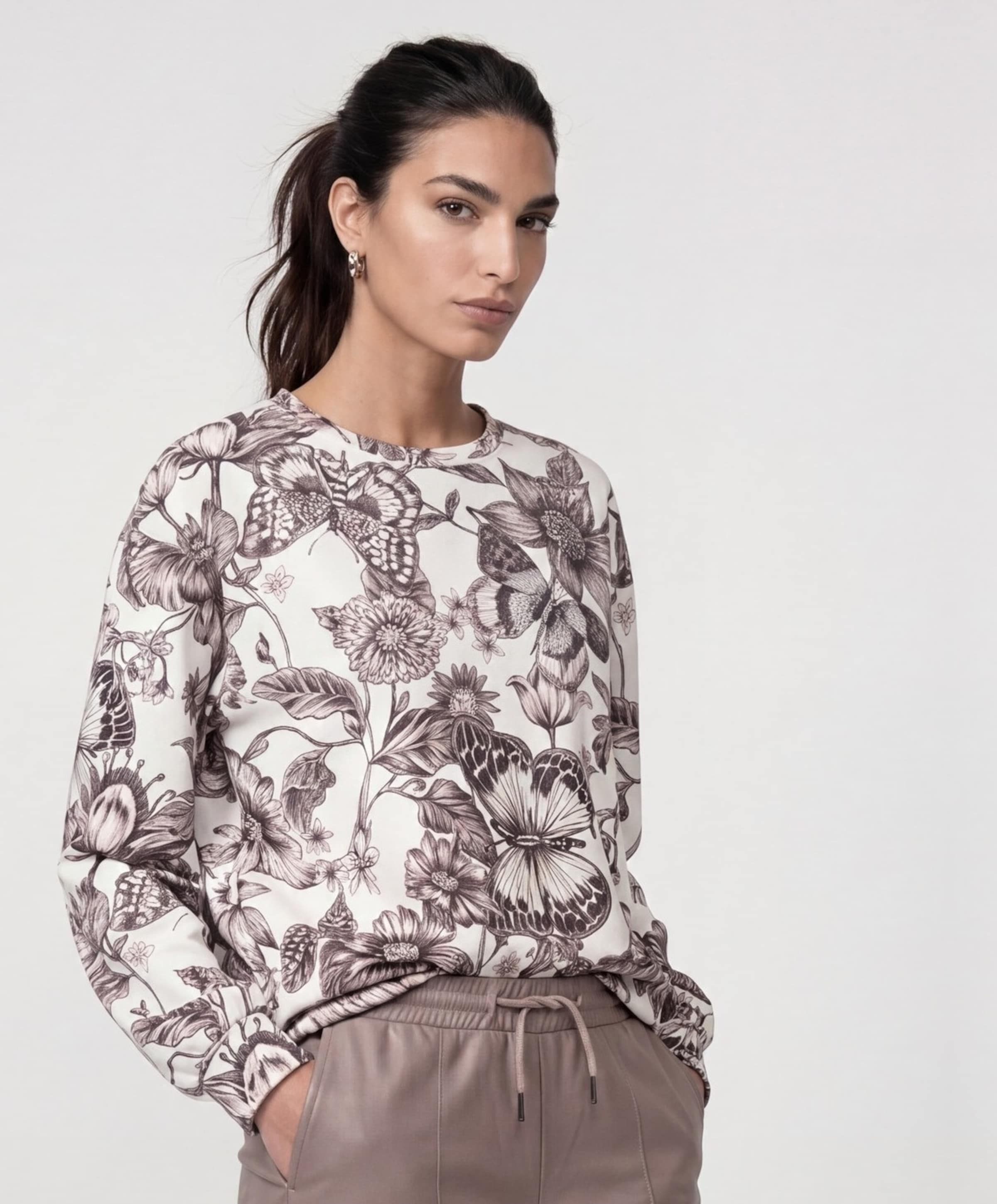 Monari Dames trui beige