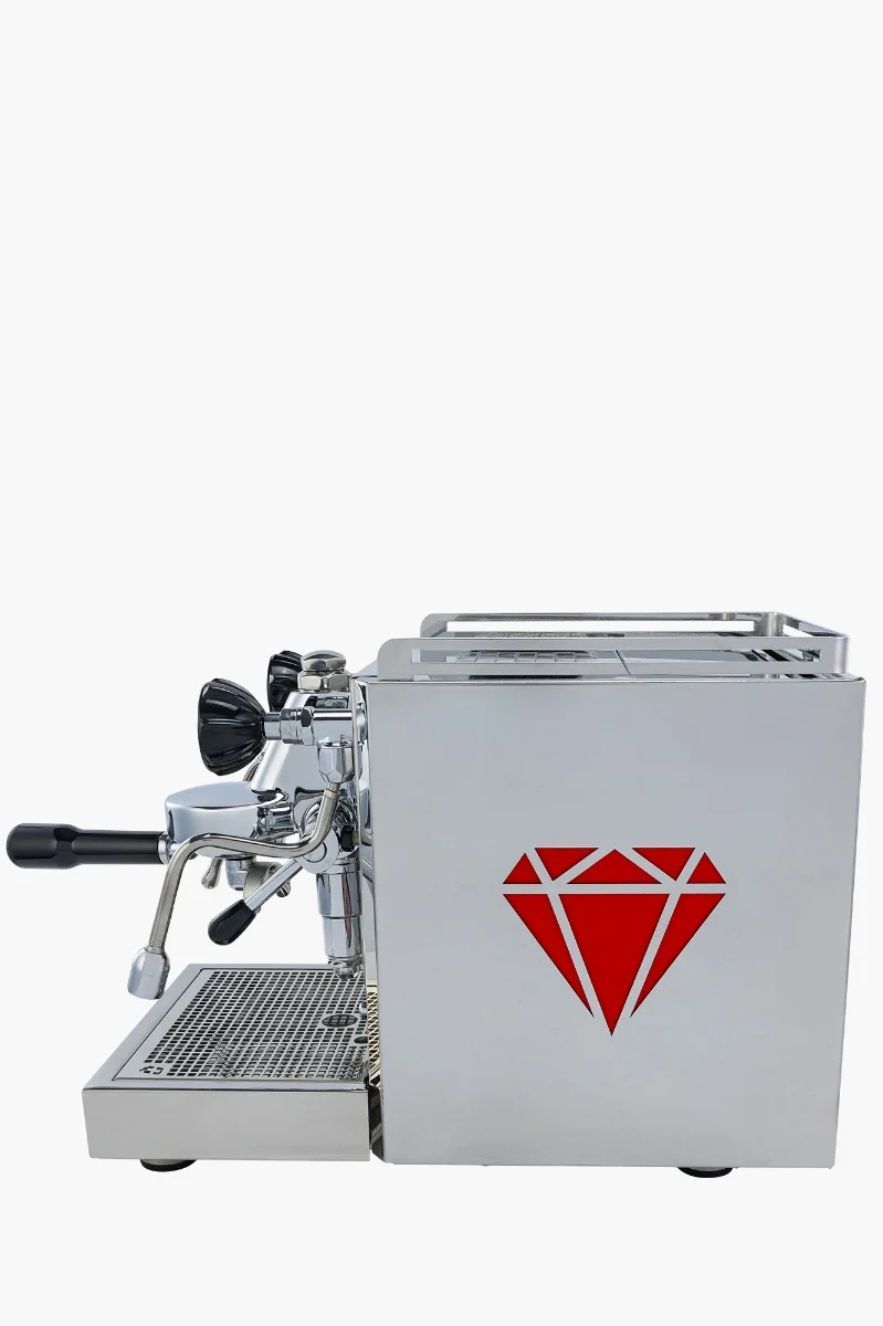 Quick Mill Rubino Plus, Edelstahl