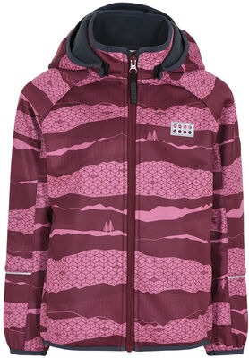 LEGO Wear Softshelljakke, Bordeaux