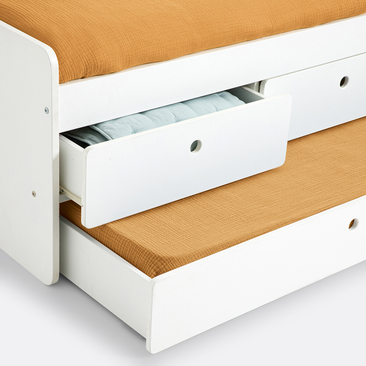 LA REDOUTE INTERIEURS<br>Cama com gavetas e estrado de ripas, SELISA