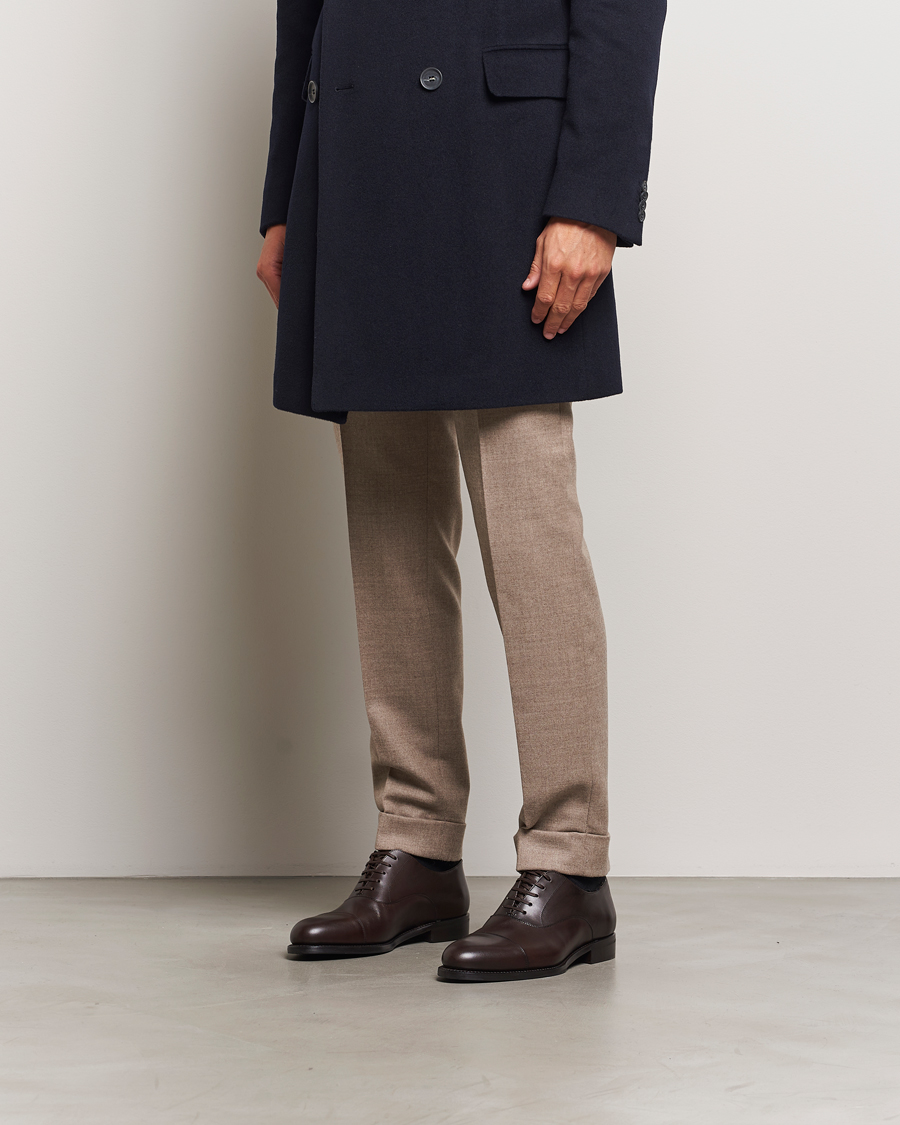 Oscar Jacobson Oxford Shoes Dark Mud Brown