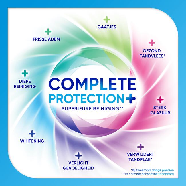 Sensodyne Complete Protection + Advanced Whitening Tandpasta 75 ML